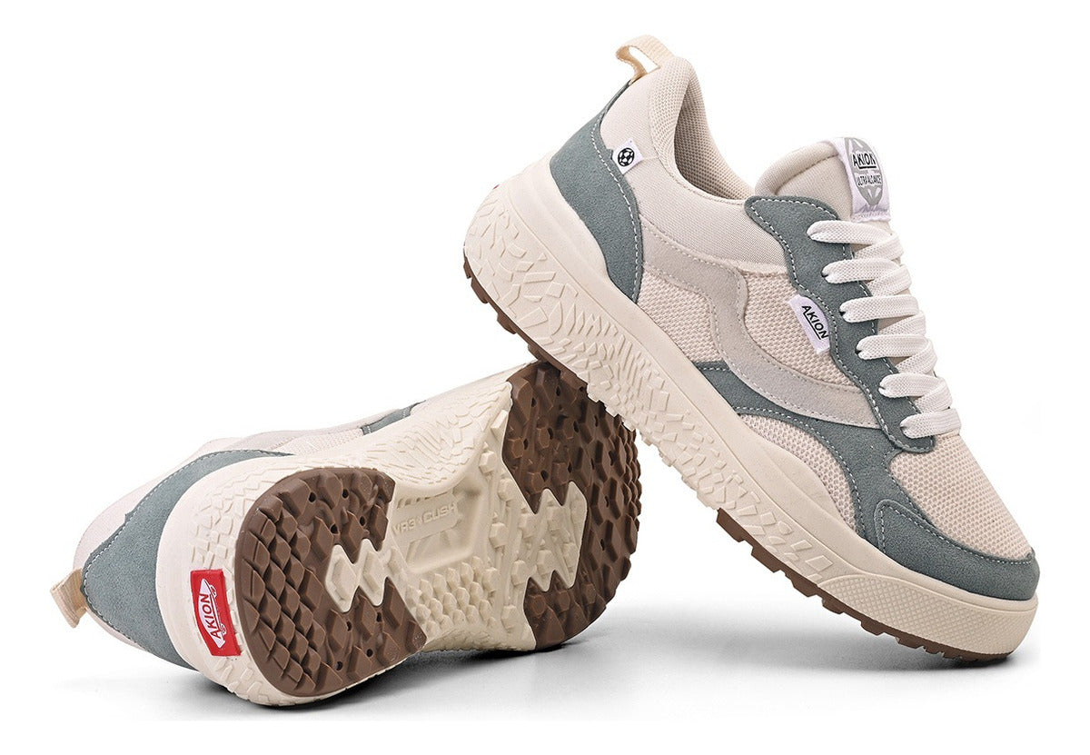 Tênis Akion Unissex Feminino Casual Conforto Premium Leve