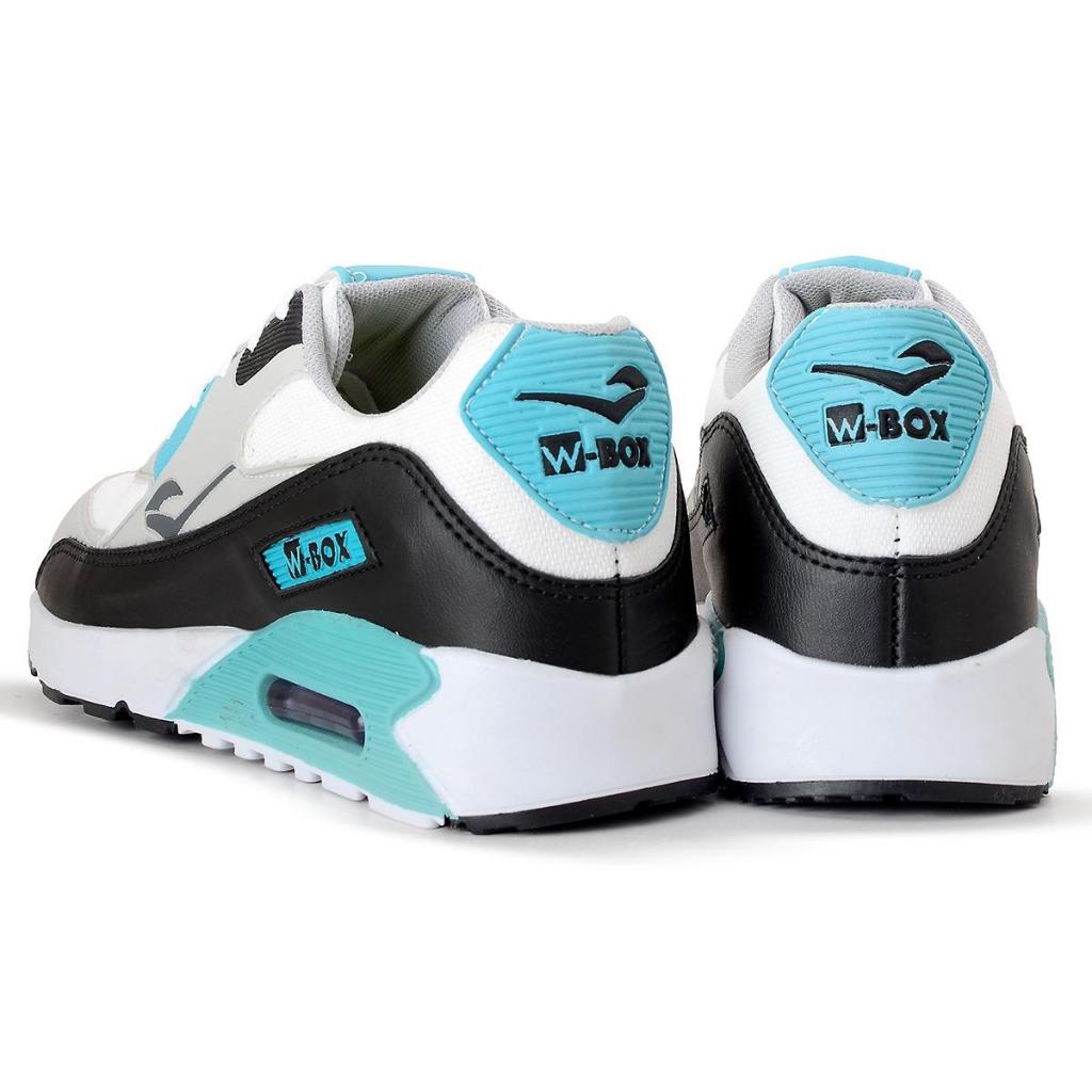 Tênis W Box Max Cinza Verde Unissex